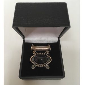 💜 3/$16! Vintage Amethyst Charm